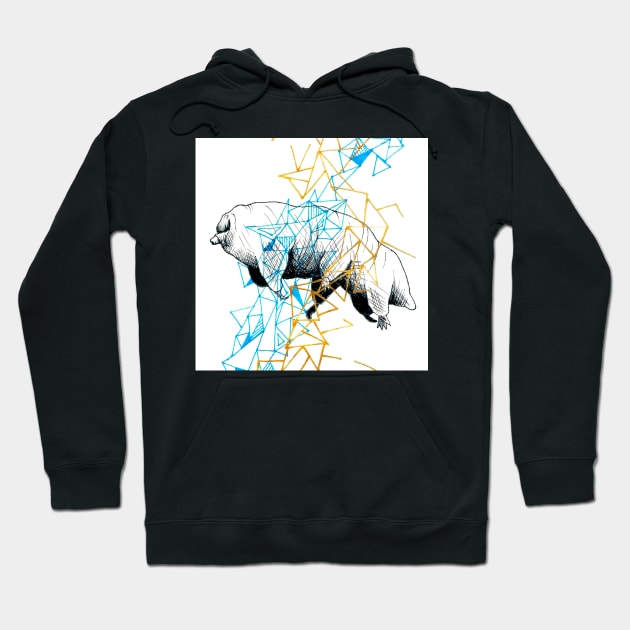 Tardigrade Biome Hoodie by Art of V. Cook